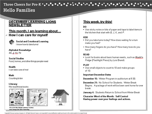 December Newsletter